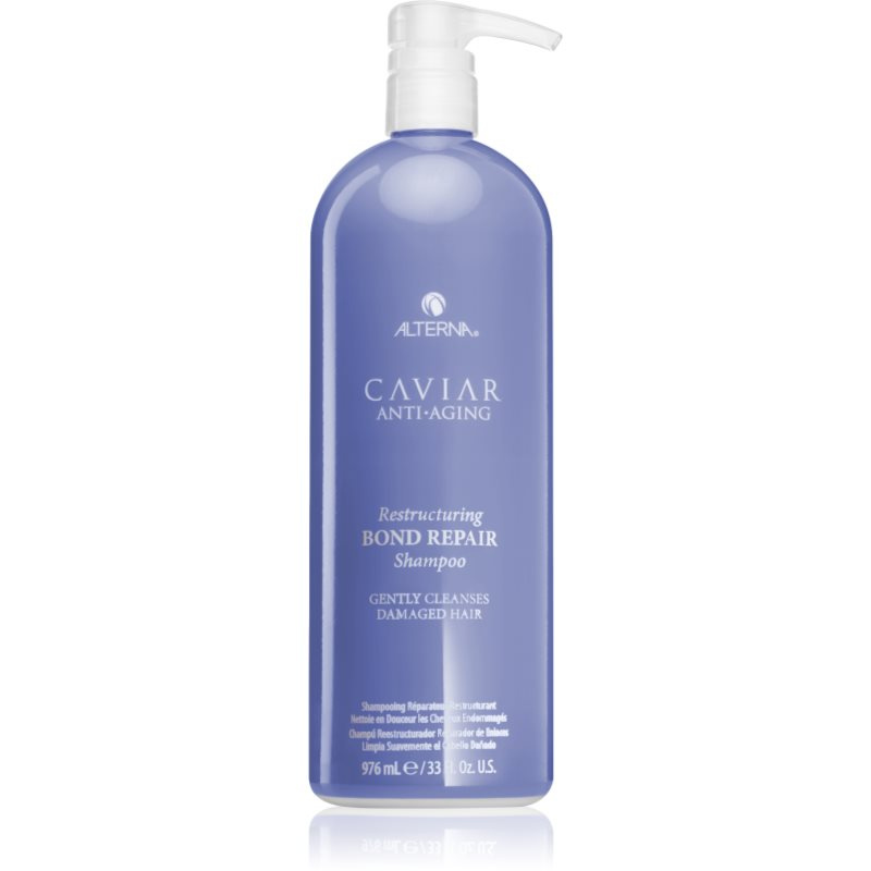 Alterna Caviar Anti-Aging Restructuring Bond Repair obnovující šampon pro slabé vlasy 976 ml