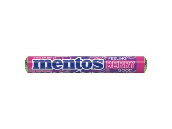 Mentos Berry Good bonbony s ovocnou příchutí 14 ks 37,5g