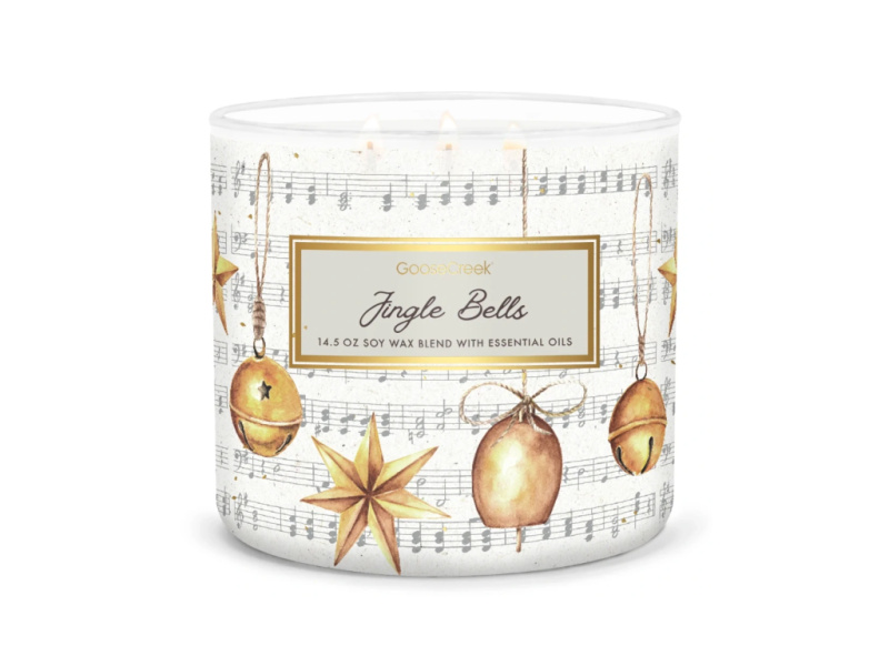 Goose Creek - Rolničky  Aromatická svíčka ve skle 411 g