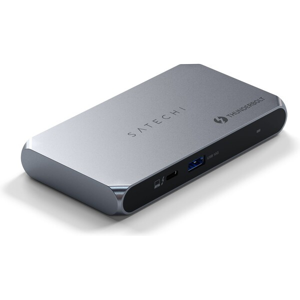 Hub Satechi Thunderbolt 4 Slim Pro - stříbrný