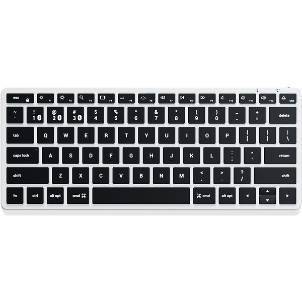 Satechi Slim X1 Bluetooth klávesnice US stříbrná Vesmírně šedá