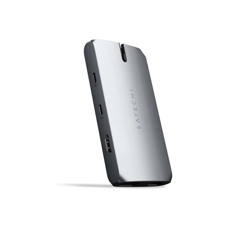 Víceportový cestovní USB-C adaptér Satechi - vesmírně šedý