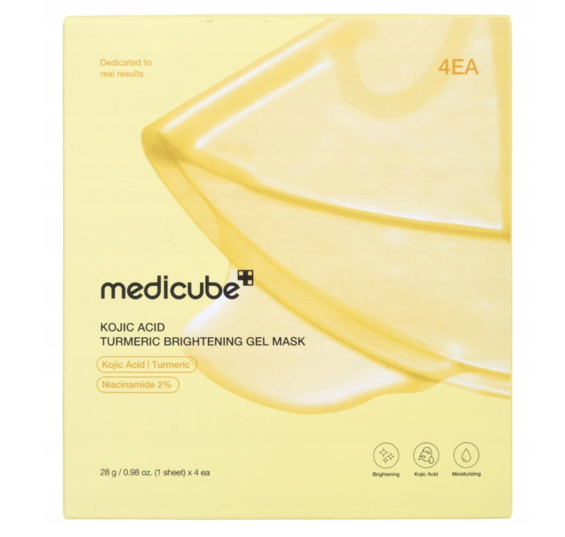 Medicube Pleťová maska Kojic Acid Turmeric Brightening Gel Mask 28 g