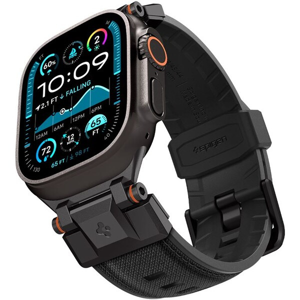 Spigen DuraPro Armor řemínek Apple Watch Ultra 49/46/45/44/42mm černý