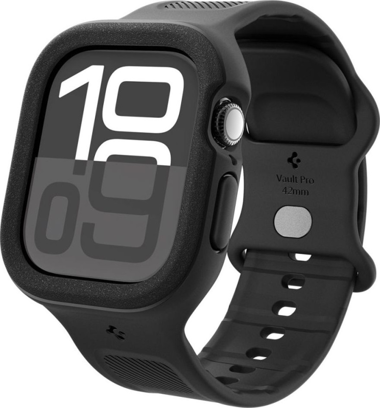 Spigen Řemínek s krytem pro Apple Watch 42mm - Spigen, Vault Black