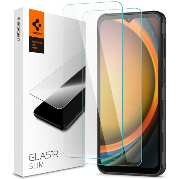 Spigen Glass tR Slim sklo Samsung Galaxy XCover7 Pro/7 (2 ks)