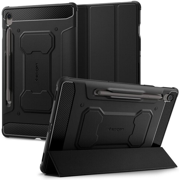 Spigen Rugged Armor Pro na Samsung Galaxy Tab S10 FE+ ACS09381 černé Černá