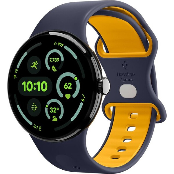 Spigen Nano Pop Band řemínek Google Pixel Watch 4/3 (45mm) námořně modrý