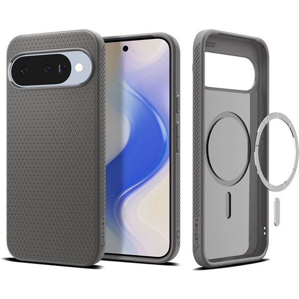 Spigen Liquid Air MagSafe kryt Google Pixel 10/10 Pro šedý