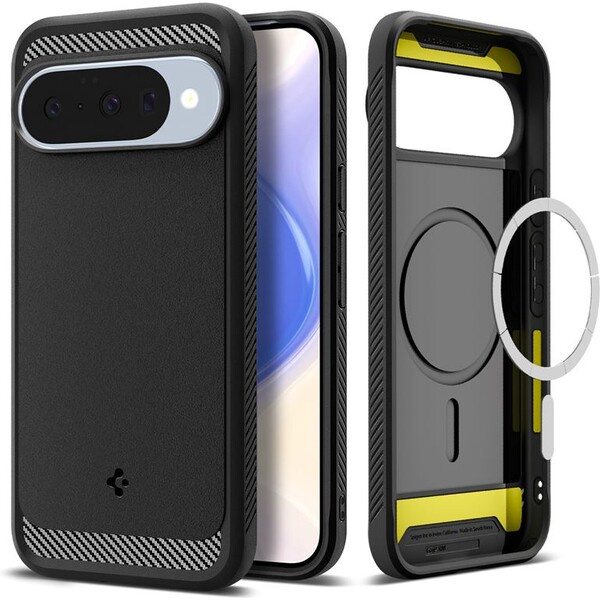 Spigen Rugged Armor MagSafe kryt Google Pixel 10/10 Pro matně černý