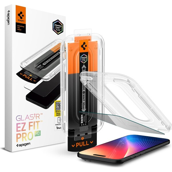 Spigen Glass tR EZ Fit Pro HD (Privacy) sklo iPhone Air