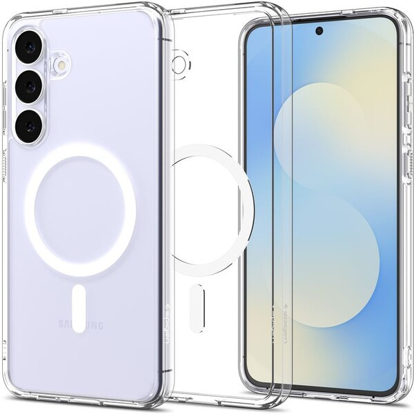 Spigen Ultra Hybrid MagSafe kryt Samsung Galaxy S25 FE čirý/bílý