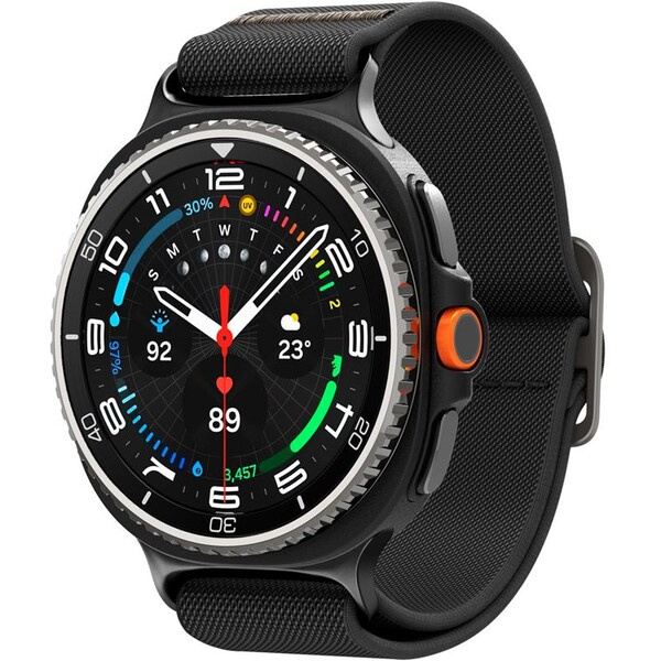 Spigen Lite Fit řemínek Galaxy Watch8 46/44/40mm černý