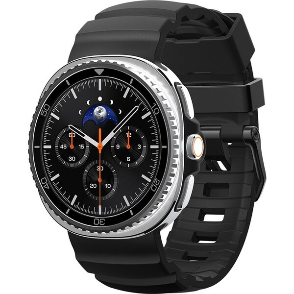 Spigen Silicone Band řemínek Samsung Galaxy Watch8/Classic 46mm/44mm/40mm černý