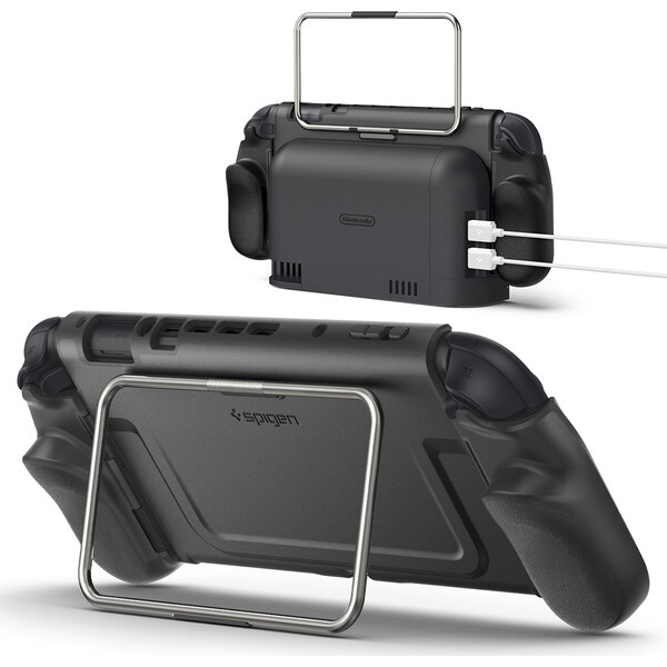 Spigen Dual Grip Pro pouzdro Nintendo Switch 2 černé