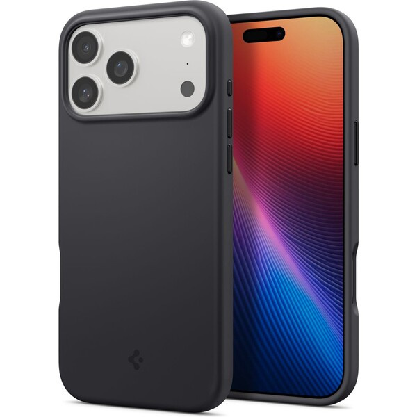 Spigen Silicone Fit MagSafe kryt iPhone 17 Pro Max black