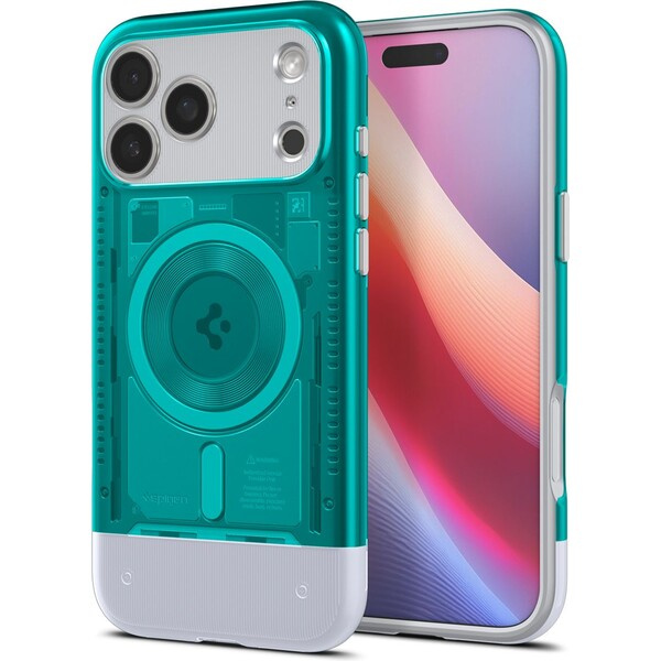Spigen Classic C1 MagSafe kryt iPhone 17 Pro Max bondi blue