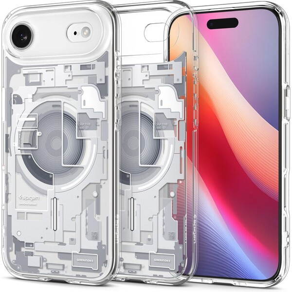 Spigen Ultra Hybrid MagSafe kryt iPhone Air zero one white