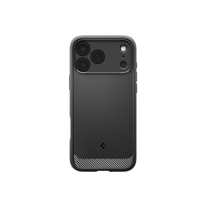 Kryt pro iPhone 17 Pro Spigen Rugged Armor MagSafe - matně černý