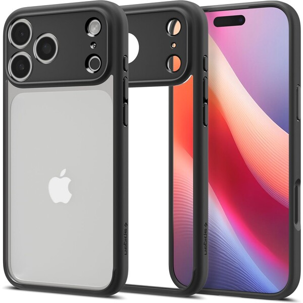 Spigen Ultra Hybrid kryt iPhone 17 Pro matte black