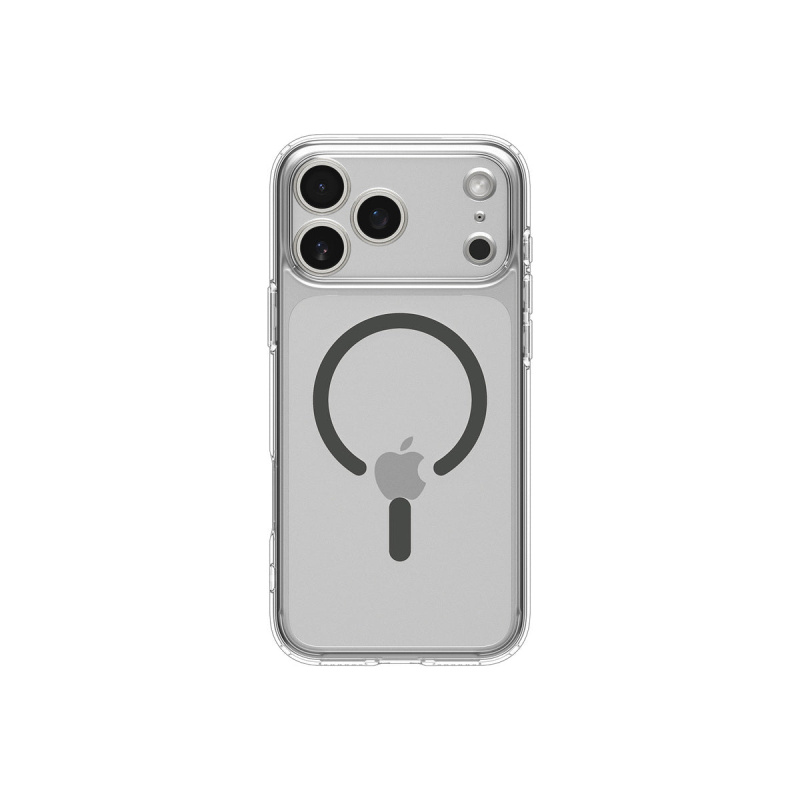 Spigen Ultra Hybrid MagSafe kryt iPhone 17 Pro clear graphite