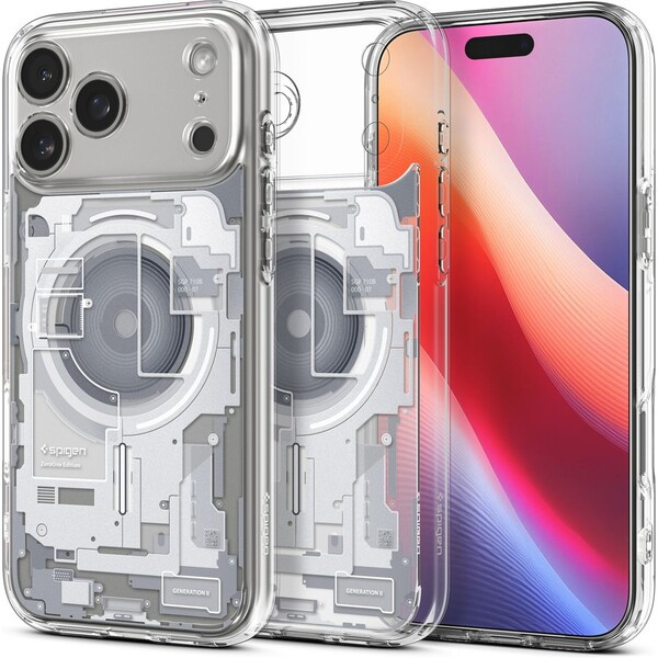 Spigen Ultra Hybrid MagSafe kryt iPhone 17 Pro zero one white