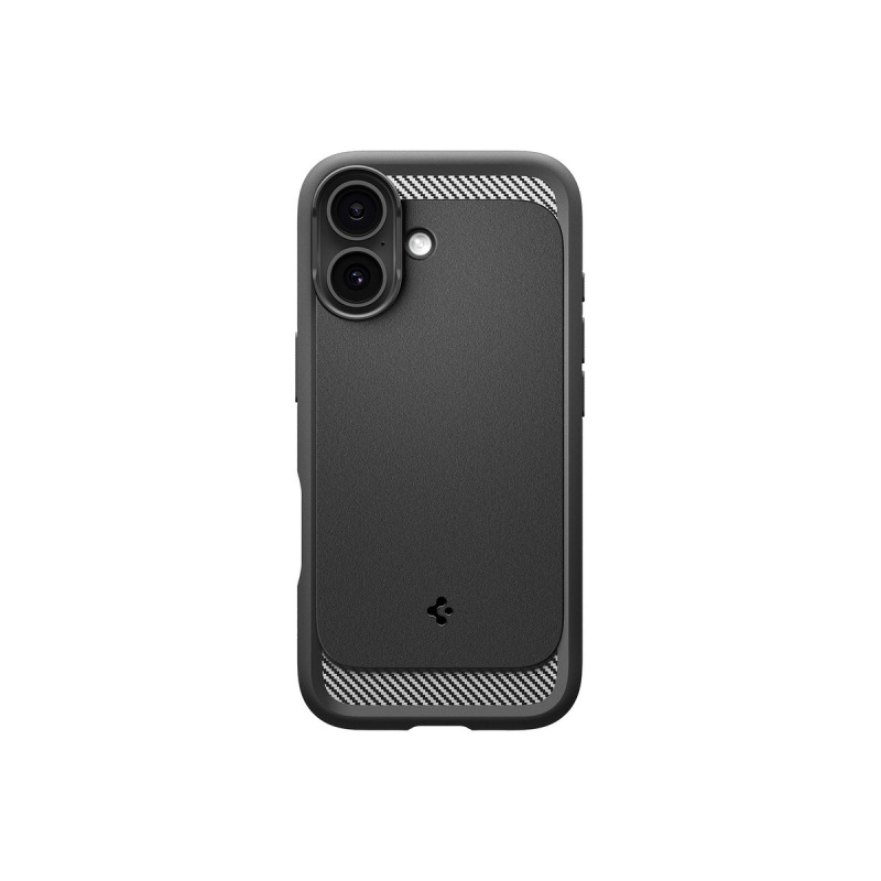 Kryt pro iPhone 17 Spigen Rugged Armor MagSafe - matně černý