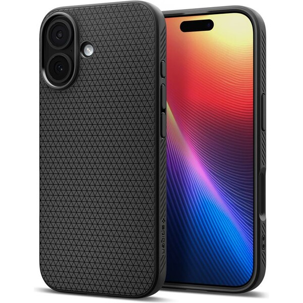 Kryt pro iPhone 17 Spigen Liquid Air - matně černý
