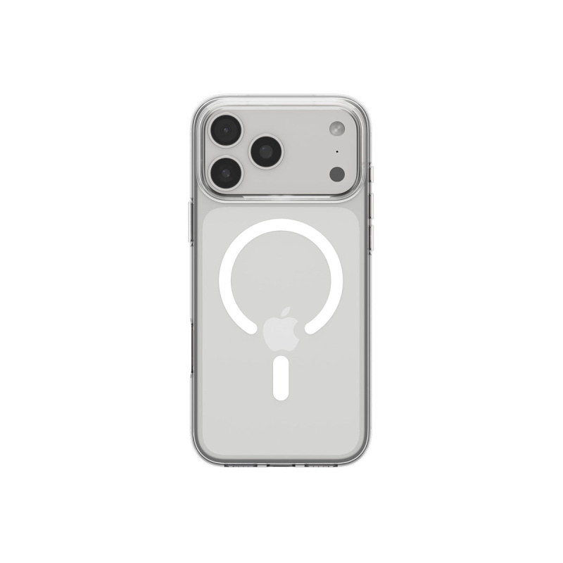 Spigen Liquid Crystal MagSafe kryt iPhone 17 Pro clear white