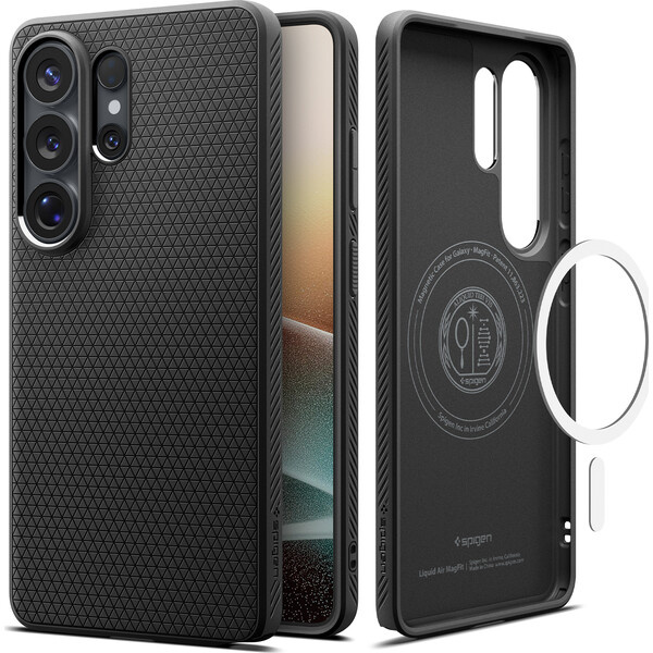 Spigen Liquid Air MagSafe kryt Samsung Galaxy S26 Ultra matně černý