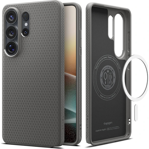 Spigen Liquid Air MagSafe kryt Samsung Galaxy S26 Ultra šedý