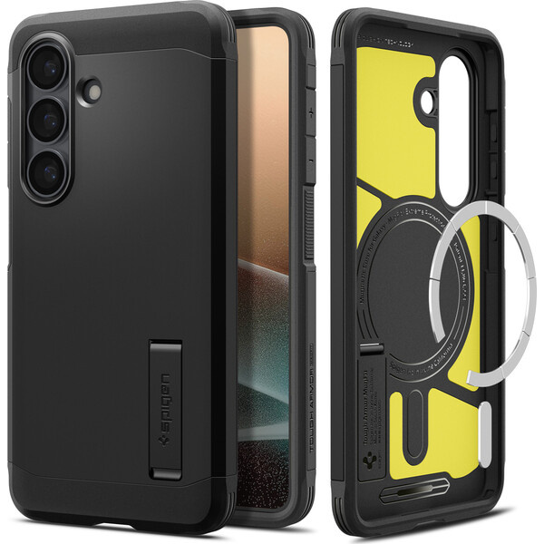 Spigen Tough Armor MagSafe kryt Samsung Galaxy S26+ černý