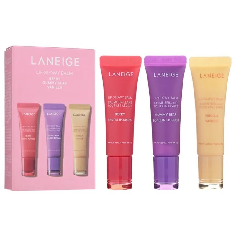 LANEIGE Lip Glowy Balm balzám na rty výhodné balení
