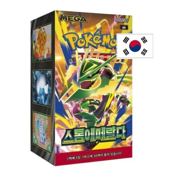 Pokémon Storm Emeralda Booster Box - korejsky