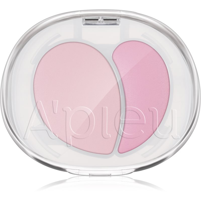 A’pieu Mood Blending Jelly Cheek Balm duo tvářenka pro dokonalý vzhled odstín 02 Berry Milk Balm 6 g