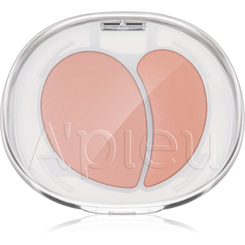 A’pieu Mood Blending Jelly Cheek Balm duo tvářenka pro dokonalý vzhled odstín 03 Rosy Nude Balm 6 g