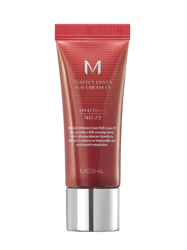 Missha BB krém SPF 42 Perfect Cover (BB Cream Ex) 20 ml 23 Natural Beige