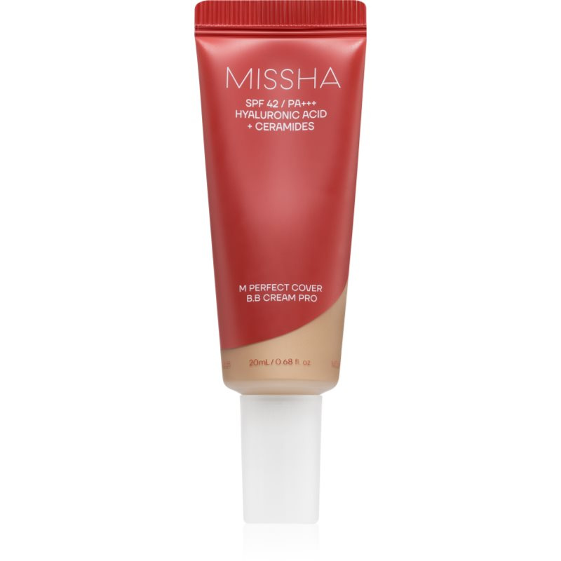 Missha BB krém SPF 42 Perfect Cover (BB Cream Ex) 20 ml 27 Honey Beige