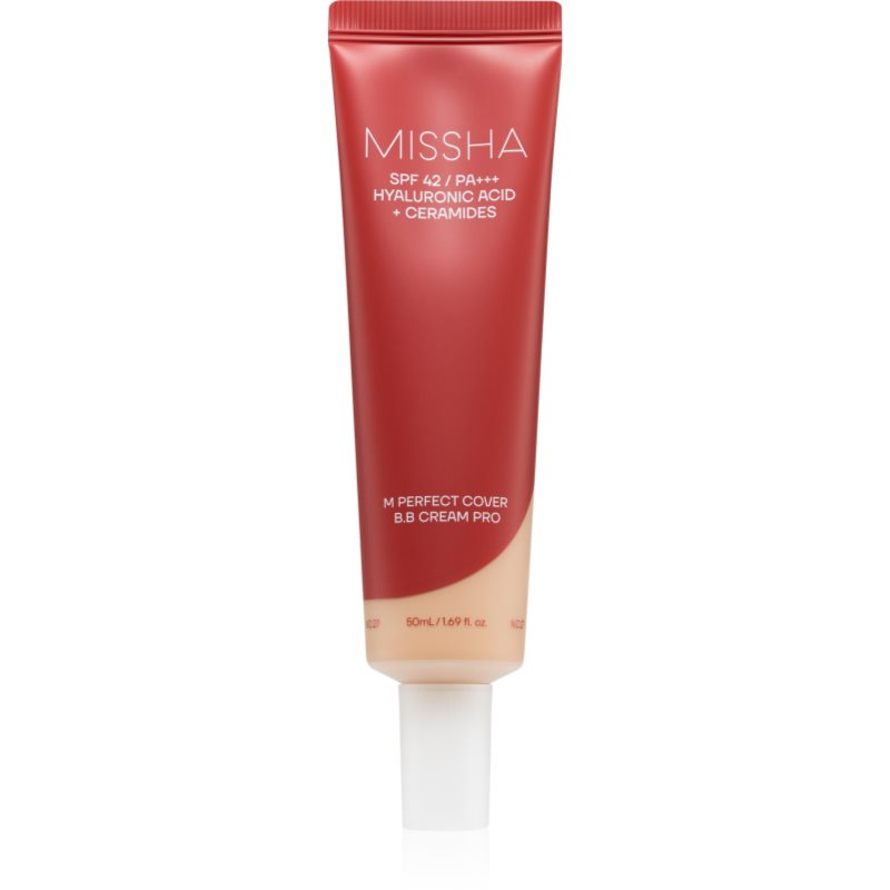 Missha BB krém SPF 42 Perfect Cover (BB Cream Ex) 50 ml 27 Honey Beige
