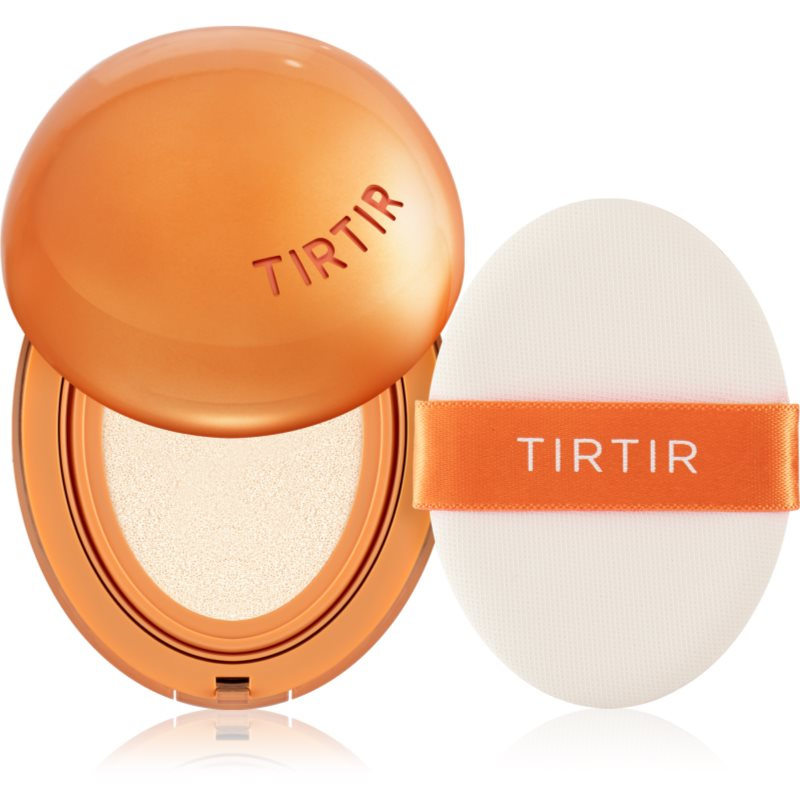 TIRTIR Mask Fit AI Fliter Cushion (mini) dlouhotrvající make-up v houbičce s matným efektem odstín 13N Fair Ivory 4.5 g