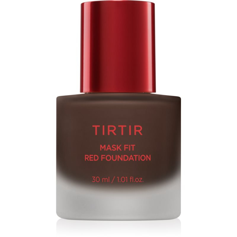 TIRTIR Mask Fit Red Foundation rozjasňující tekutý make-up s hydratačním účinkem odstín 49N Deep Chestnut 30 ml