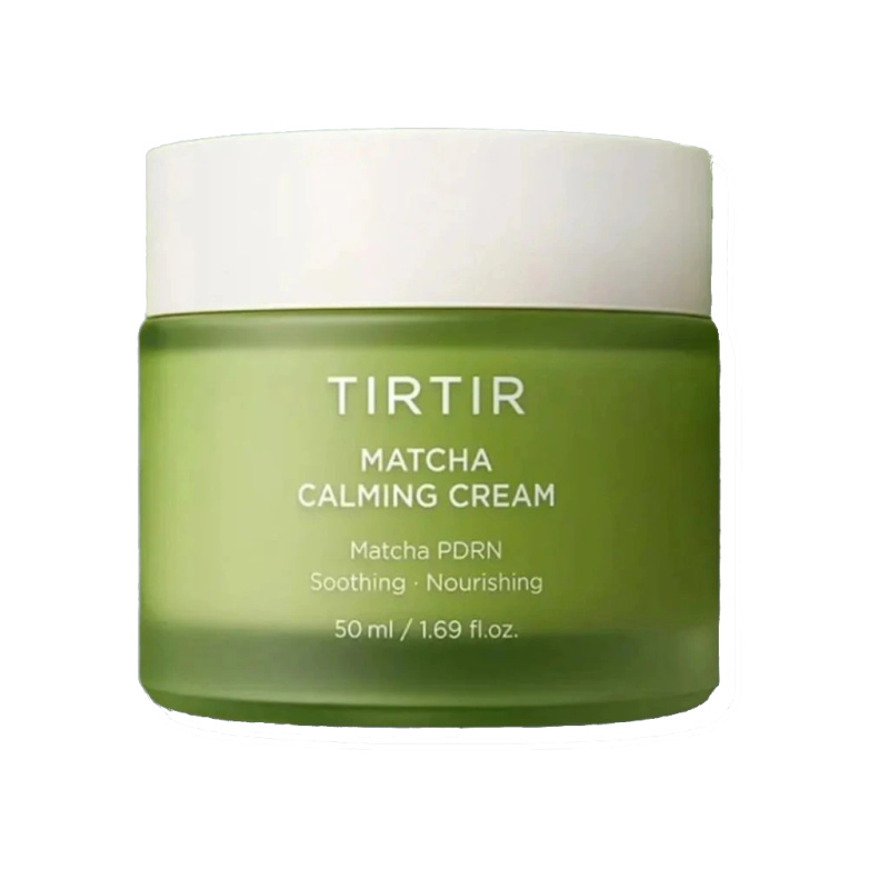 TIRTIR Matcha Calming Cream výživný zklidňující krém pro obnovu kožní bariéry 50 ml