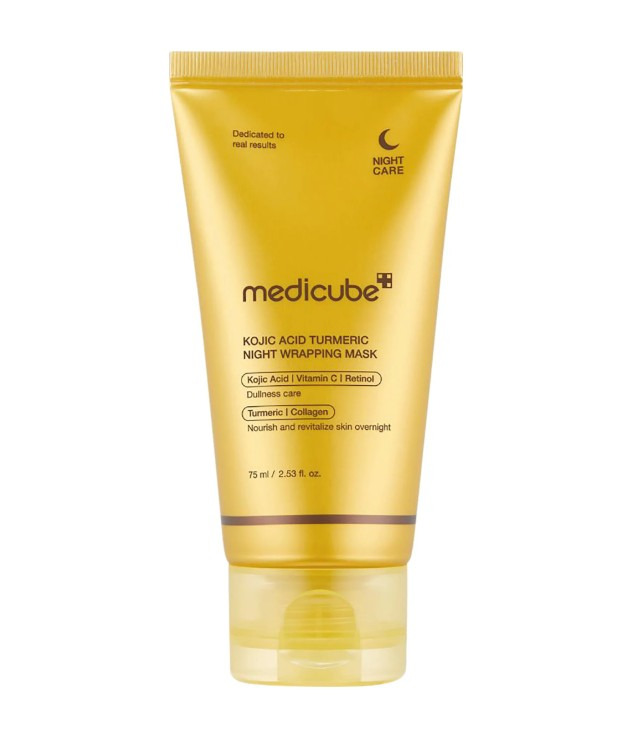 Medicube Noční pleťová maska Kojic Acid Turmeric Night Wrapping Mask 75 ml