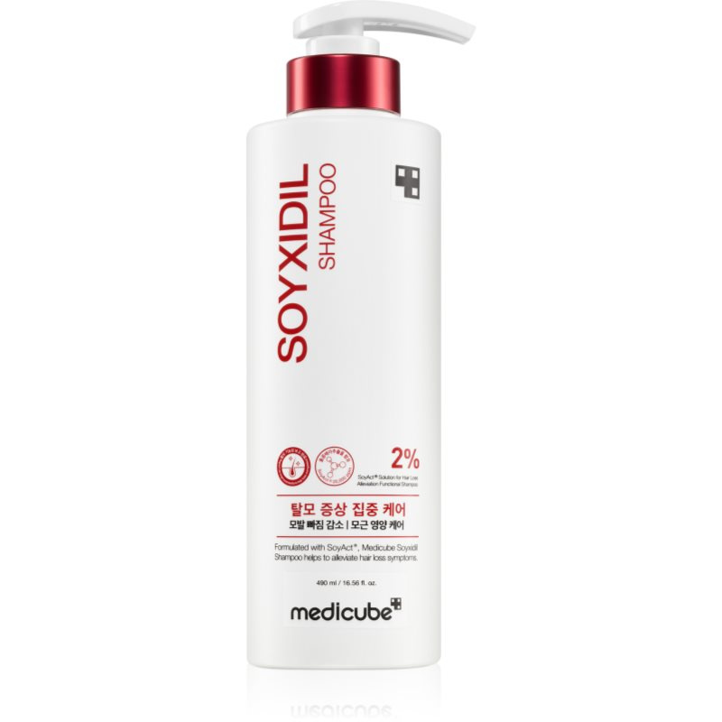 Medicube Soyxidil Shampoo ošetřující a posilující šampon proti vypadávání vlasů 490 ml