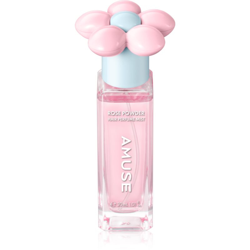 AMUSE Hair Perfume Mist parfémovaná mlha na vlasy s vůní Rose Powder 30 ml