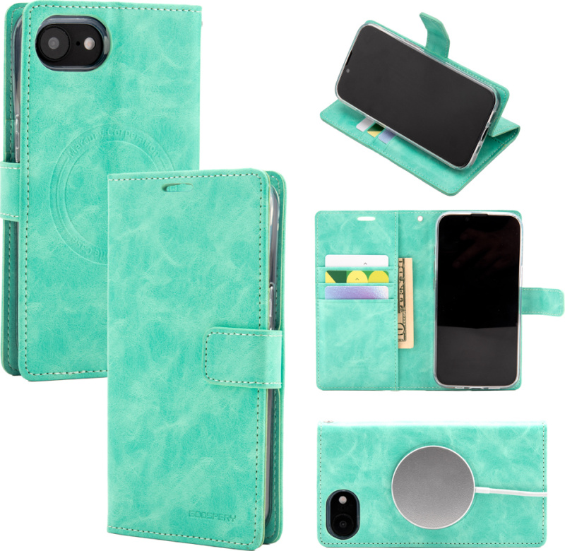 Mercury Ochranné pouzdro na iPhone 16e - Mercury, Bluemoon MagSafe Mint