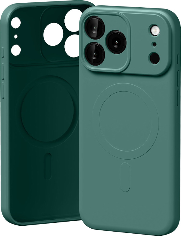 Mercury Ochranný kryt na iPhone 17 Pro MAX - Mercury, SemiSilicon MagSafe Green