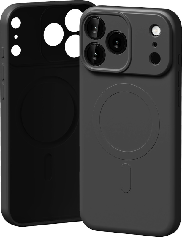 Mercury Ochranný kryt na iPhone 17 Pro MAX - Mercury, SemiSilicon MagSafe Black