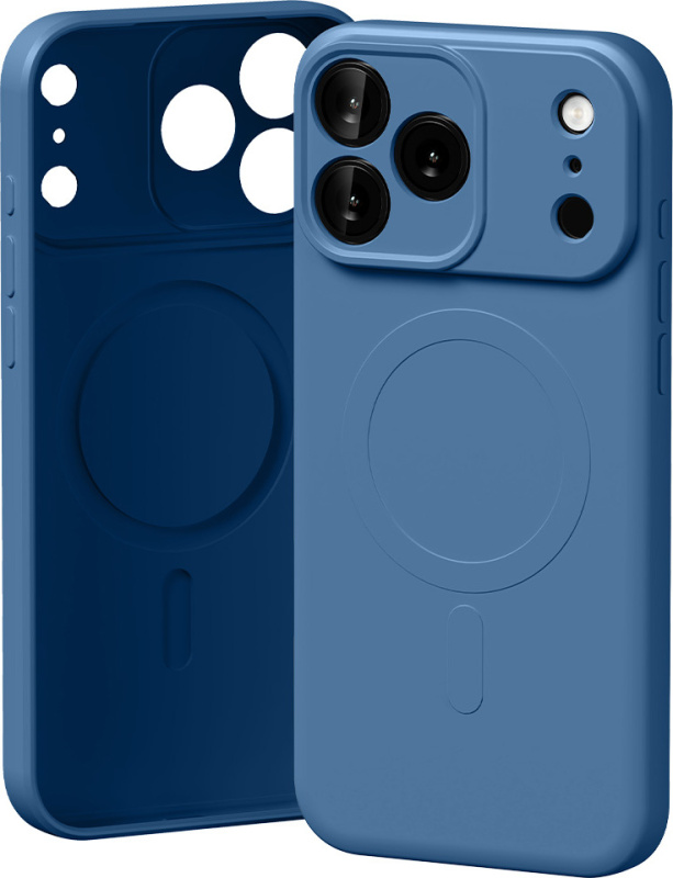 Mercury Ochranný kryt na iPhone 17 Pro MAX - Mercury, SemiSilicon MagSafe Blue