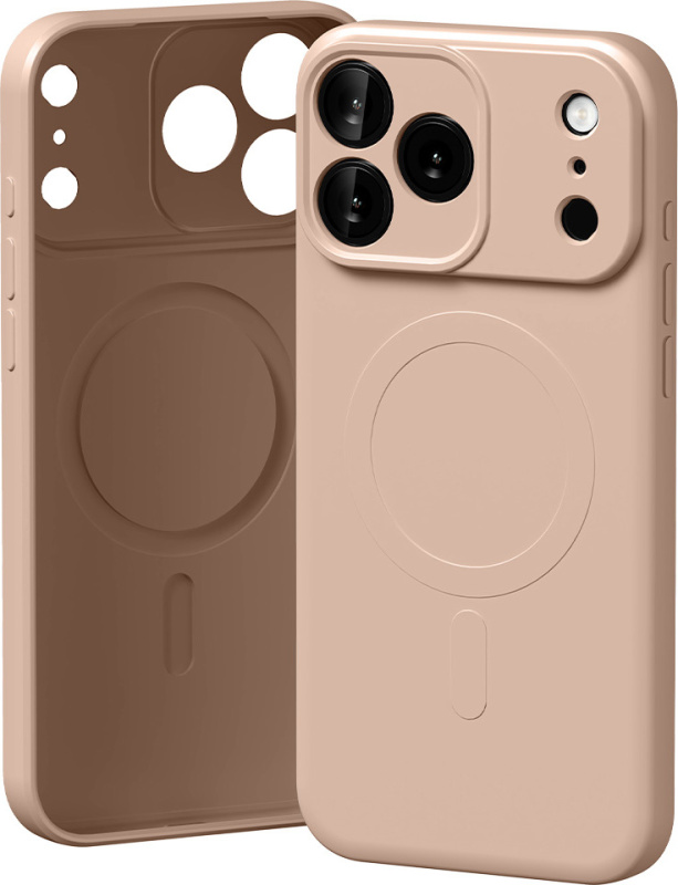 Mercury Ochranný kryt na iPhone 17 Pro MAX - Mercury, SemiSilicon MagSafe Pink Sand